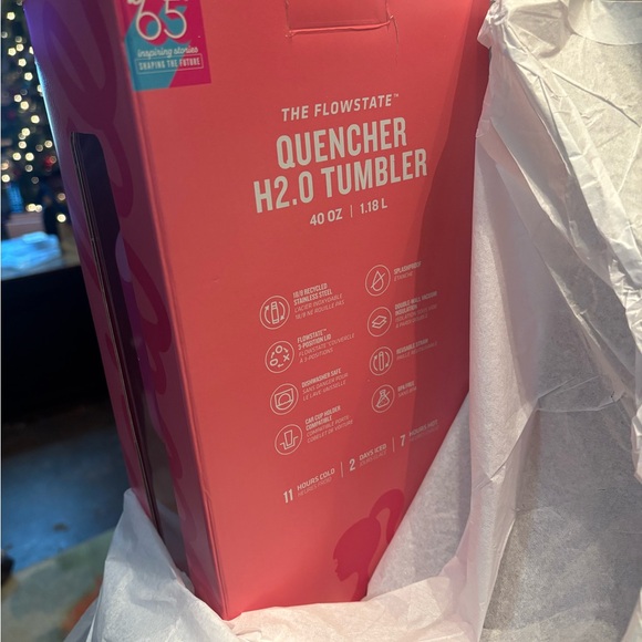 Barbie x Stanley Tumbler ICON Tumbler 40 oz Quencher NEW Pink Limited Edition - Picture 2 of 3